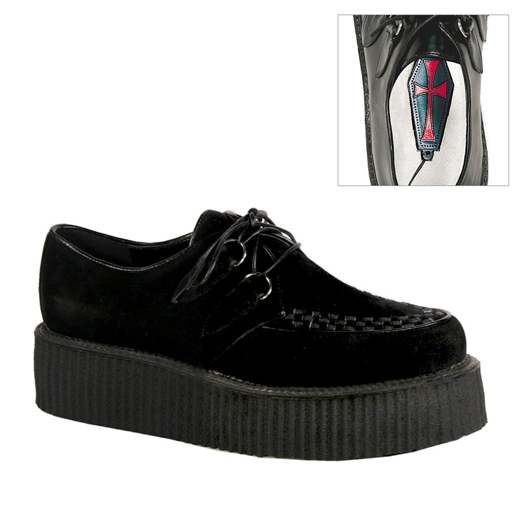 Creepers Demonia V Creeper 502s Panske - Čierne | SK-647888